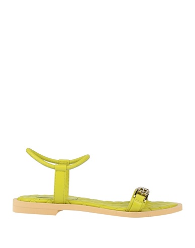 BALDININI Sandali Verde lime Pelle