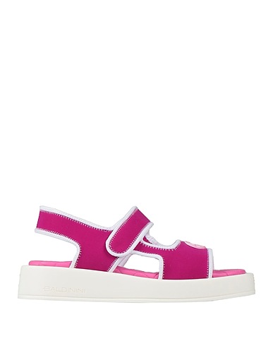 BALDININI Sandals Mauve Textile fibres