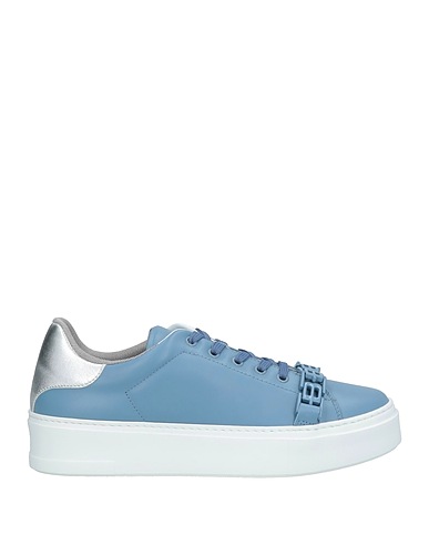 BALDININI Sneakers Pastel blue 100% Calfskin