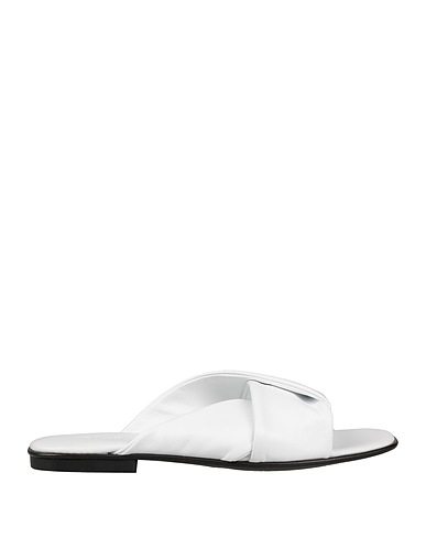 BALDININI Sandals White Leather