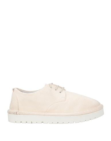 MARSÈLL Laced shoes OFF WHITE Leather