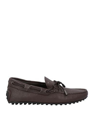 TOD'S Loafers Dark brown Calfskin