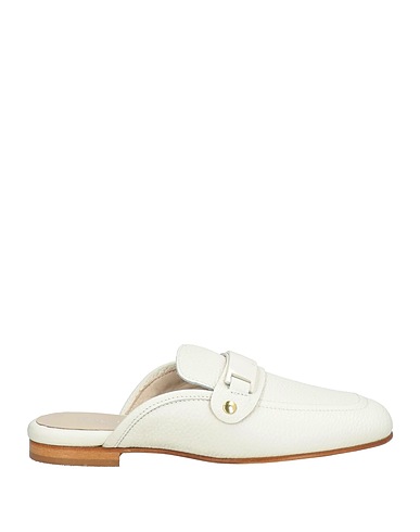 BALDININI Mules and clogs White Leather