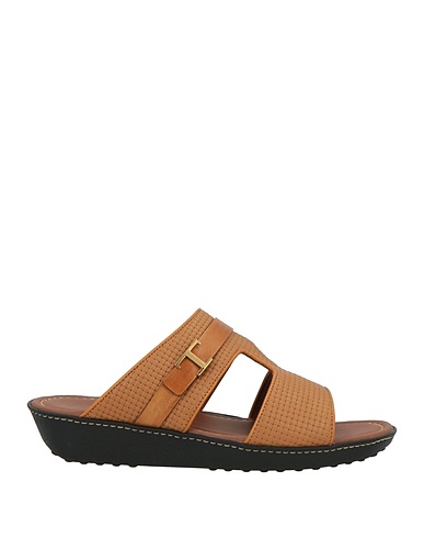 TOD'S Sandals Camel Leather