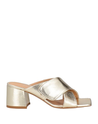 BALDININI Sandals Platinum Leather