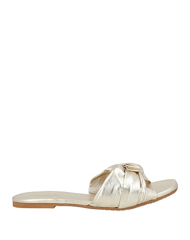 BALDININI Sandals Platinum Leather