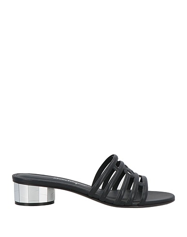 FERRAGAMO Sandals Black Lambskin