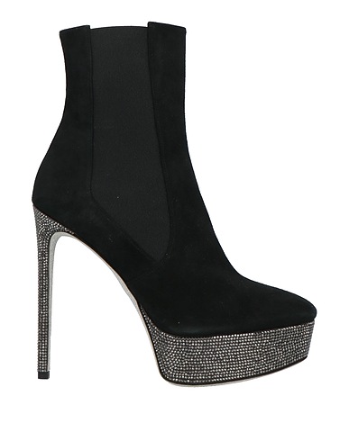 RENE' CAOVILLA Ankle boot Black Leather