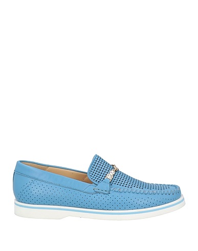 BALDININI Loafers Azure Leather