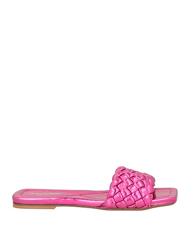 BALDININI Sandals Fuchsia Textile fibres