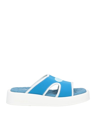 BALDININI Sandals Azure Textile fibers