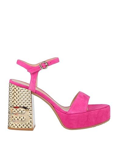 BALDININI Sandals Magenta Leather