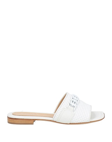 BALDININI Sandalen Weiß Leder
