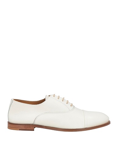 BALDININI Schnürschuhe Weiß Leder