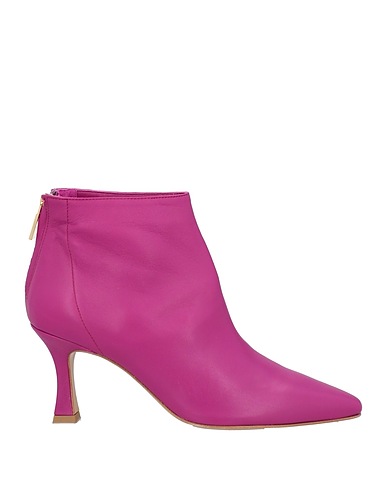 BALDININI Ankle boot Magenta Leather