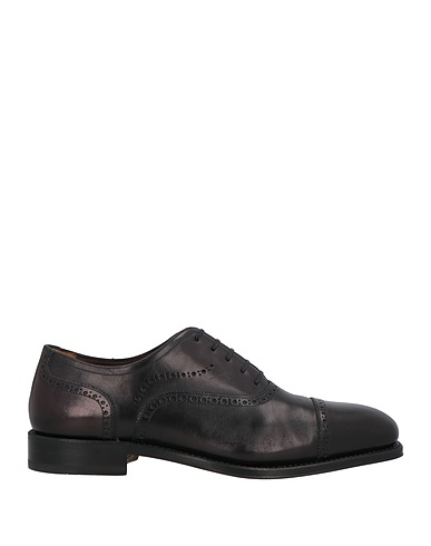 FERRAGAMO Laced shoes Black Calfskin