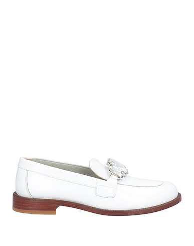 BALDININI Loafers White Leather