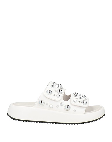 APEPAZZA Sandals SPORT White Textile fibers