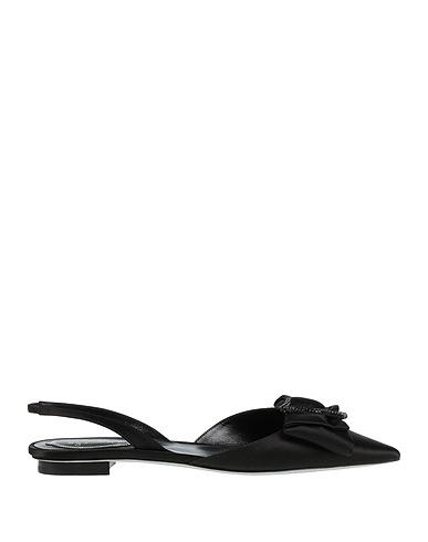 RENE' CAOVILLA Footwear Black Textile fibres