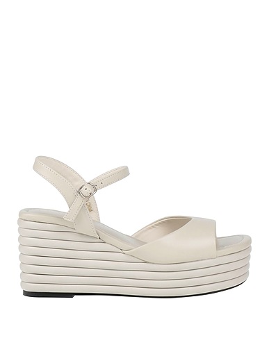 CAFèNOIR Sandals Off white Leather