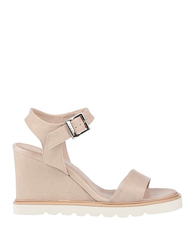 BALDININI Sandals Taupe Calfskin