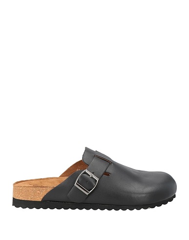 OVYÉ Mules and clogs Black Calfskin