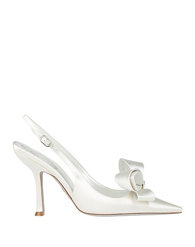 RENE' CAOVILLA Court White Textile fibres