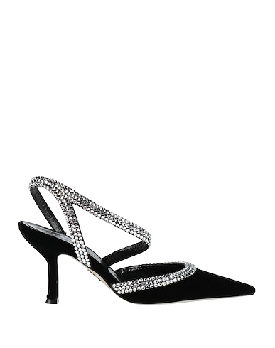 RENE' CAOVILLA Pump Black Textile fibers