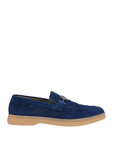 BALDININI Loafers Navy blue Leather