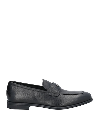 FERRAGAMO Loafers Black Leather
