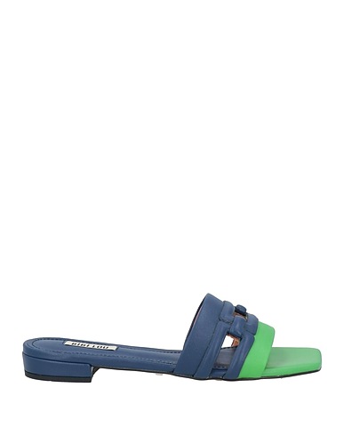 BIBI LOU Sandals Navy blue Leather