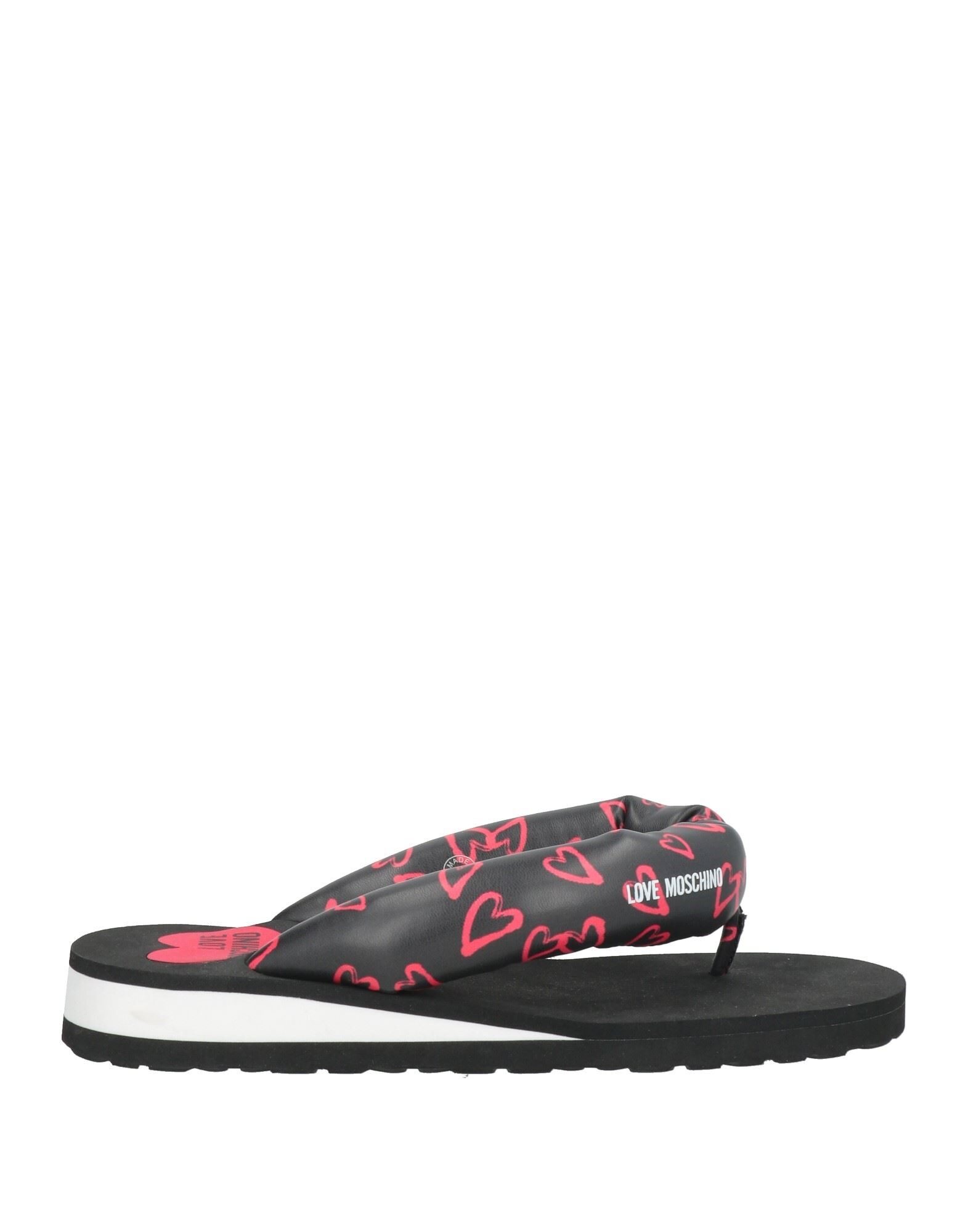 LOVE MOSCHINO - Thong sandals
