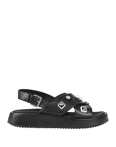 APEPAZZA Sandali SPORT Nero Fibre tessili