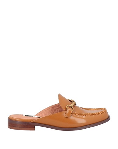 BIBI LOU Mules und Clogs Kamel Leder