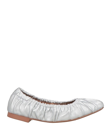 BIBI LOU Ballet flats Silver Leather