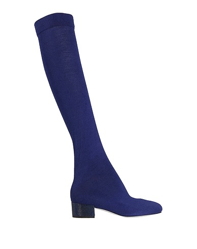 RENE' CAOVILLA Stiefel Blau Gewebefasern