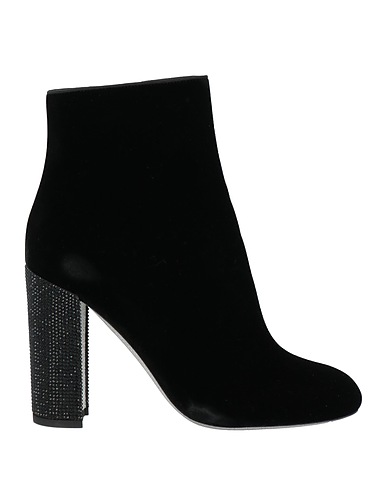 RENE' CAOVILLA Stivaletti Nero Fibre tessili