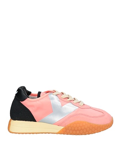KEH-NOO Sneakers Light pink Leather, Textile fibers