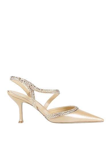 RENE' CAOVILLA Escarpins Beige Cuir