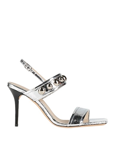 IRO Sandals Silver Leather