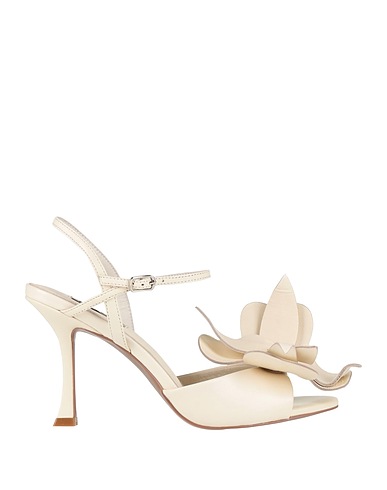 BIBI LOU Sandals Ivory Leather