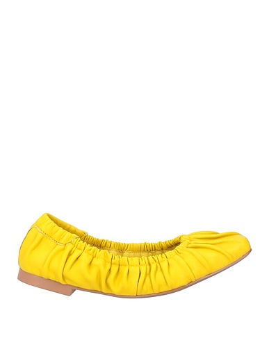BIBI LOU Ballet flats Yellow Leather