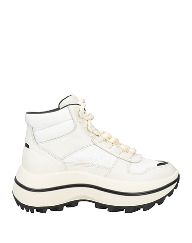 TORY BURCH Ankle boot Leather, Textile fibres