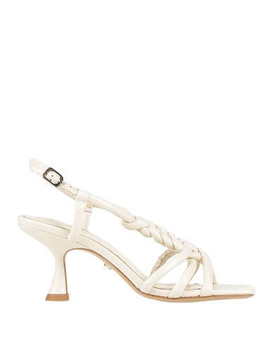 LOLA CRUZ Sandali Off white Pelle