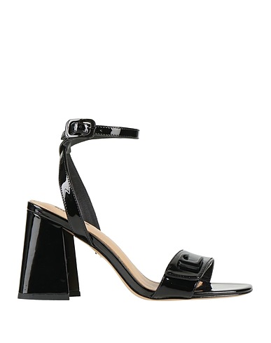 LOLA CRUZ Sandals Black Leather