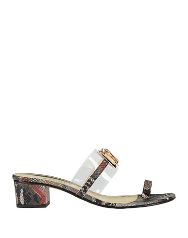 AZURÉE CANNES Flip flops Lead Leather