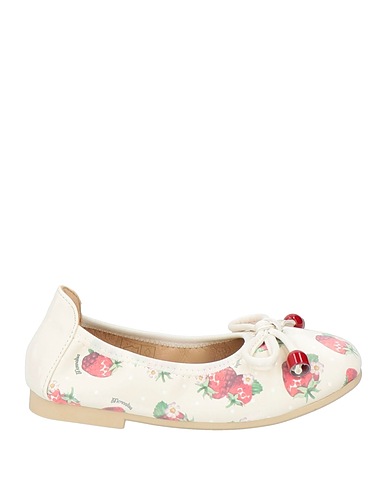 MONNALISA Formal shoes Ivory Textile fibres