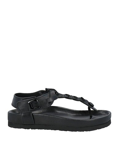 LOLA CRUZ Infradito Nero Pelle