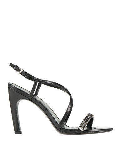 TORY BURCH Sandals Black Goat skin
