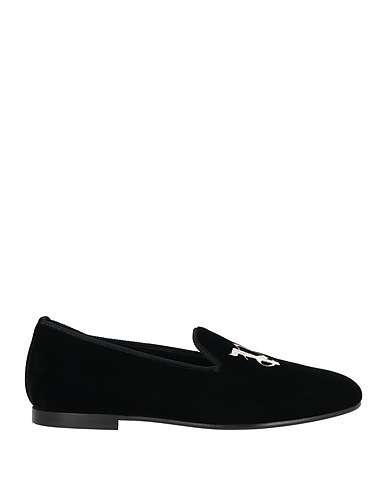 PALM ANGELS Loafers Black Textile fibres